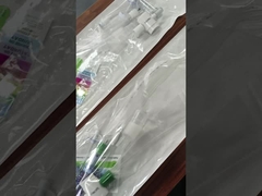 Cateter de sucção de controlo de dedos, cateter de sucção de PVC descartável