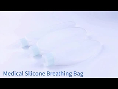 Bolsa de ar de silicone para respiração