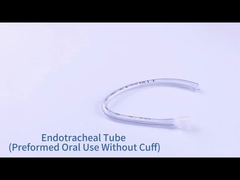Tubo endotraqueal ((Uso oral pré-formado sem punho)