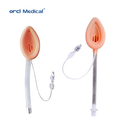 Máscara Laryngeal de Silicone Médico Via Aérea com Função de Visualização
