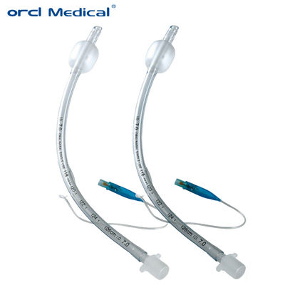 Utilização médica Tubos endotraqueais preformados nasais com algemas / sem algemas