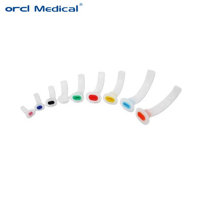 Via Aérea de Guedel Orofaringeana Estéril para Anestesia Médica Pediátrica Com PE Guedel OPA com Código de Cores