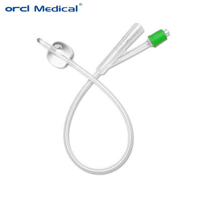 Consumíveis para Cateteres Médicos  Cateter de Foley Revestido de Silicone de 2 Vias e 3 Vias para Animais Fornecedor Atacadista