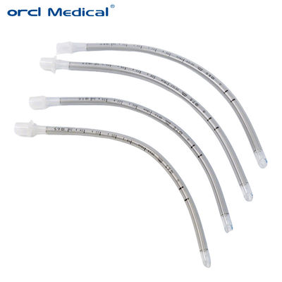 Consumo médico PVC padrão tubo endotraqueal nasal oral desamarrado