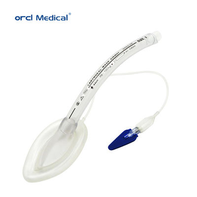 Anestesia descartável Full Silicone Soft PVC Medical Laryngeal Mask Preço da fábrica