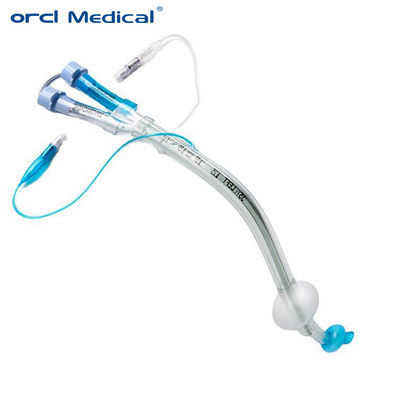 Disponível para uso médico Duplo lúmen lateral esquerdo direito Intubação bronquial PVC Cânula endobronquial