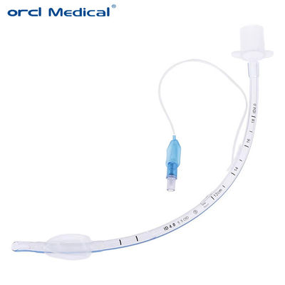 Tubo endotraqueal algemado desalgemado em vários tamanhos para diferentes procedimentos médicos e necessidades de ventilação