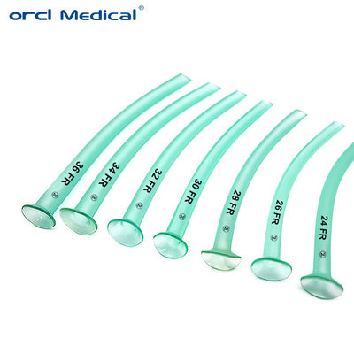 Máscara nasofaringeal de PVC descartável para uso médico preço da fábrica