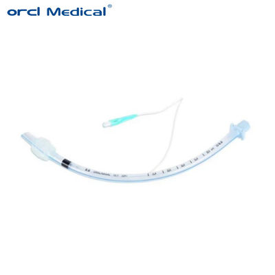 Material de PVC descartável para uso médico Tubo endotraqueal descartável desalinhado e algemado com diferentes tamanhos