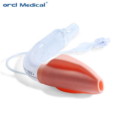 Mascareta de silicone LMA laríngea Tipo de cavidade dupla das vias aéreas para cirurgia de anestesia geral
