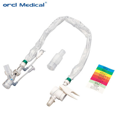 Material de PVC descartável para uso médico para adultos 10Fr 16Fr Cateter de sucção fechado Preço por atacado
