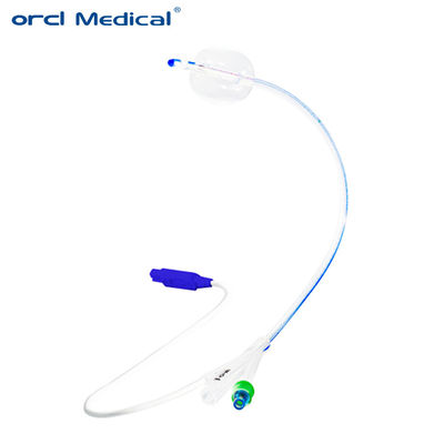 Cateter de Foley uretral termométrico médico de silicone descartável com sensor de temperatura