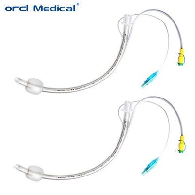 Tubos endotraqueais blindados médicos descartáveis com cateter de sucção