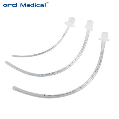Tubo de intubação endotraqueal oral Tubo traqueal nasal sem algemas
