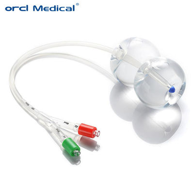 Balão de maturação cervical de silicone descartável / cateter de dilatação cervical