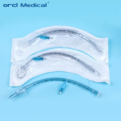 Tubo Endotraqueal Médico Reforçado Fornecedor Tubo Endotraqueal Oral Esposado / Desesposado