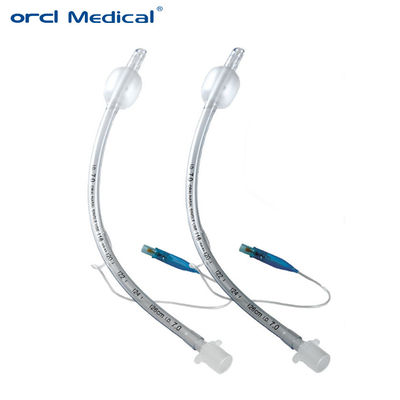 Tubos endotraqueais com algemas livres de DEHP