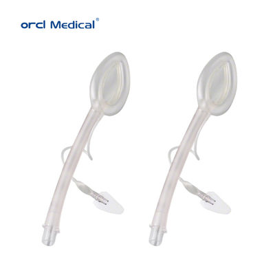 Anestesia médica descartável Cirúrgica Máscara de PVC laringeal Via aérea #1-#5