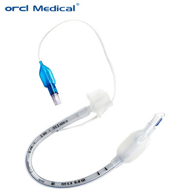 Consumíveis médicos reforçados (com luz de evacuação) tubo endotraqueal com punho 4.0-9.0mm