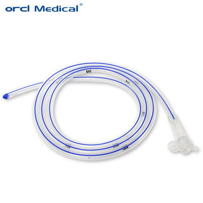 Tubo de estômago de PVC descartável para uso médico Tubo gástrico de silicone Tubo de alimentação nasal médico