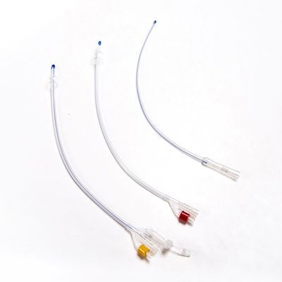 Urologia Cirurgia Série Médica de Silicone Revestido de Cateter Foley Adultos tubo de cateter uretral