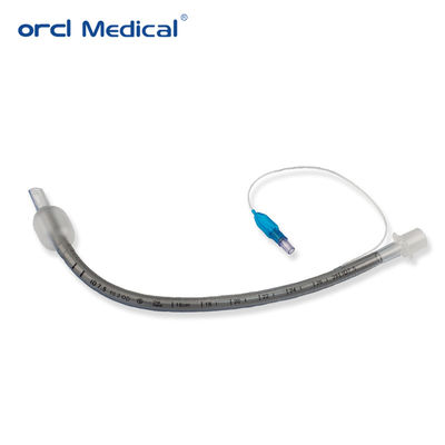 Tubo endotraqueal reforçado descartável para intubação médica, fabricante de fábrica de alta qualidade