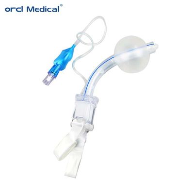 Suprimento Médico Para Uso Único Tubo de Traqueostomia Descartável em PVC 2.0-11.0mm Com Cuff
