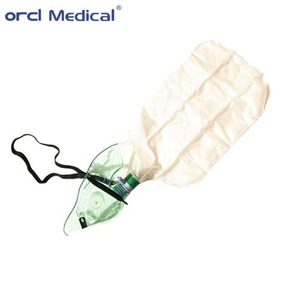 Fabricantes de fábrica Máscara/máscaras faciais de oxigênio cirúrgico sem reinalação com suprimento de consumíveis médicos de oxigênio