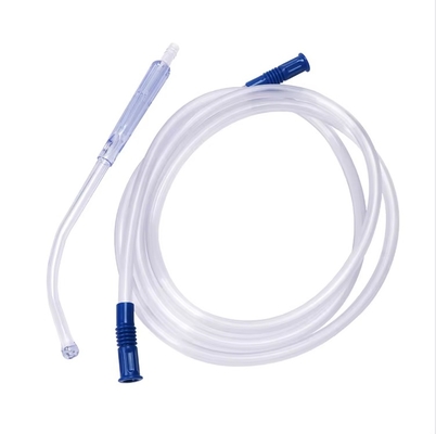Tubo de Conexão de Sucção em PVC Descartável Médico Conjunto de Sucção Yankauer para Suprimentos Médicos