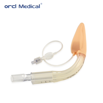 ICU Use Lattex-Free Medical Supply Double Tube Standard Silicone Laringeal Mask Airway #2-5# Tamanho Com CE ISO13485