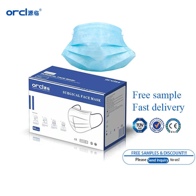 Orcl Cuidados Pessoais Máscara Facial Cirúrgica de Três Camadas