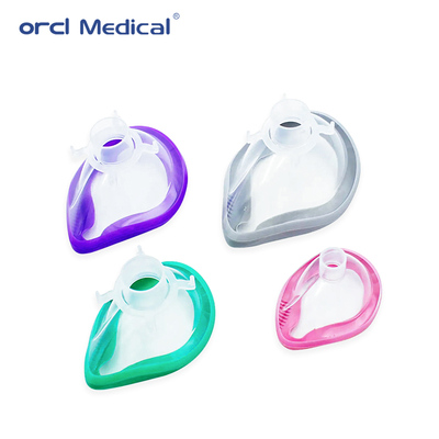 Produto Consumível Médico  Máscara de Anestesia Descartável Estéril Fácil Máscara de Anestesia Sem Látex para Evitar Reações Alérgicas