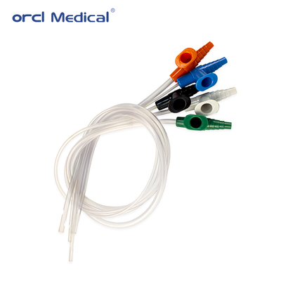 Material médico estéril Fr6-Fr22 Tamanhos cateter de sucção de PVC