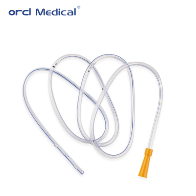 Tubos estomacais de silicone de PVC descartáveis para uso médico de vários tamanhos