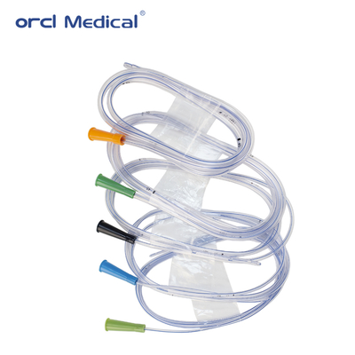 Produto Médico Todos os Tamanhos Desutilizável Segurança Estéril Portátil Soft PVC Silicone Tubo Gástrico