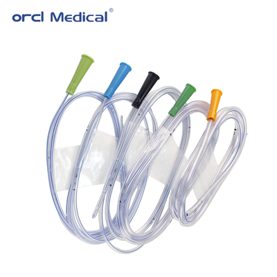 Tubo Gástrico de Segurança Desutilizável Médico Estéril de PVC Tubo de Estômago de Silicona